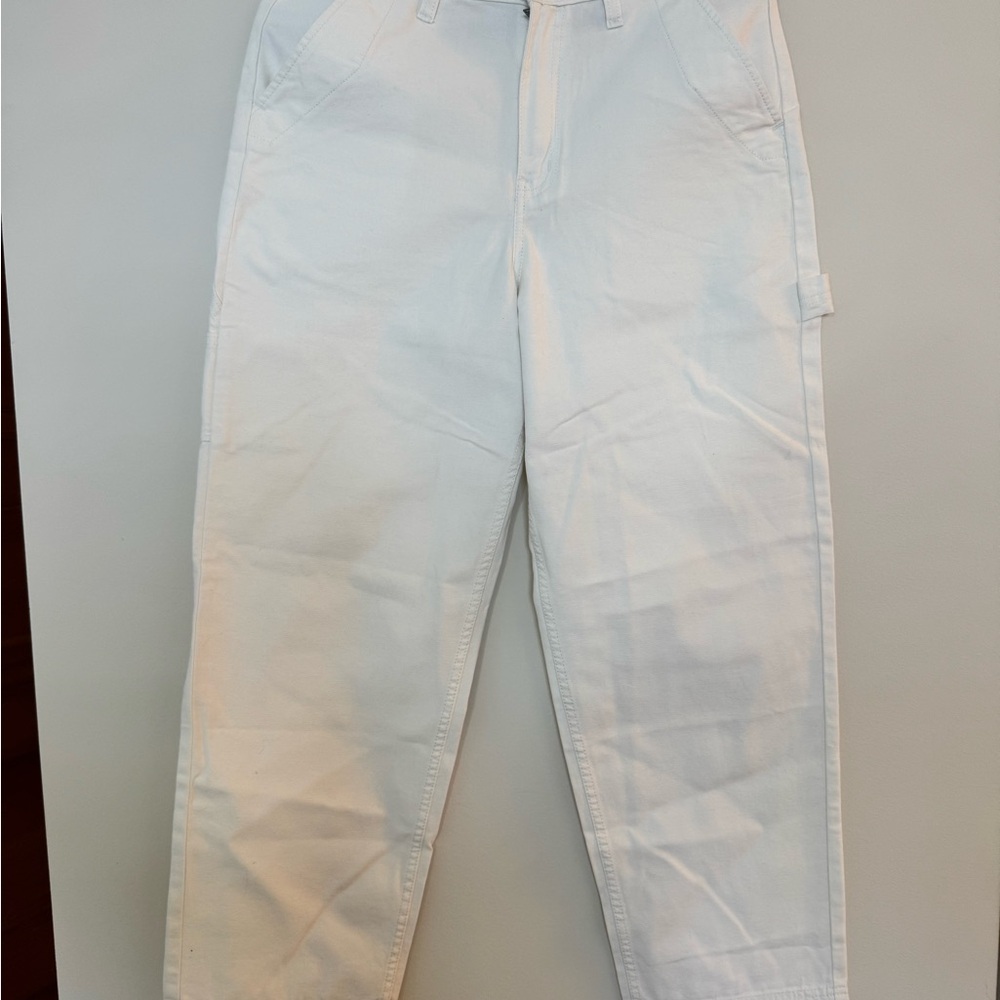 Vans White Casual Pants